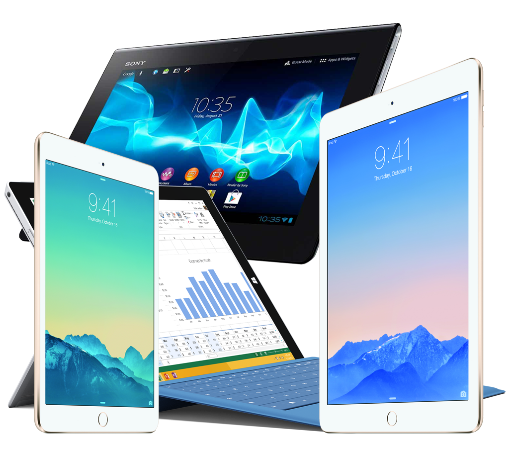 vente tablette et smartphone et téléphone